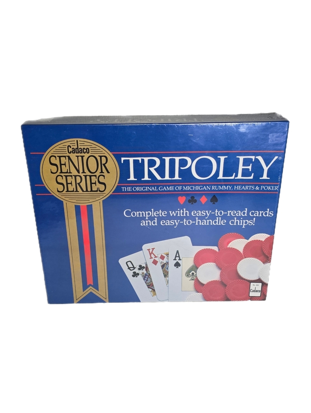 NEW Vintage 1989 TRIPOLEY Senior Series Cadaco Michigan Rummy SEALED
